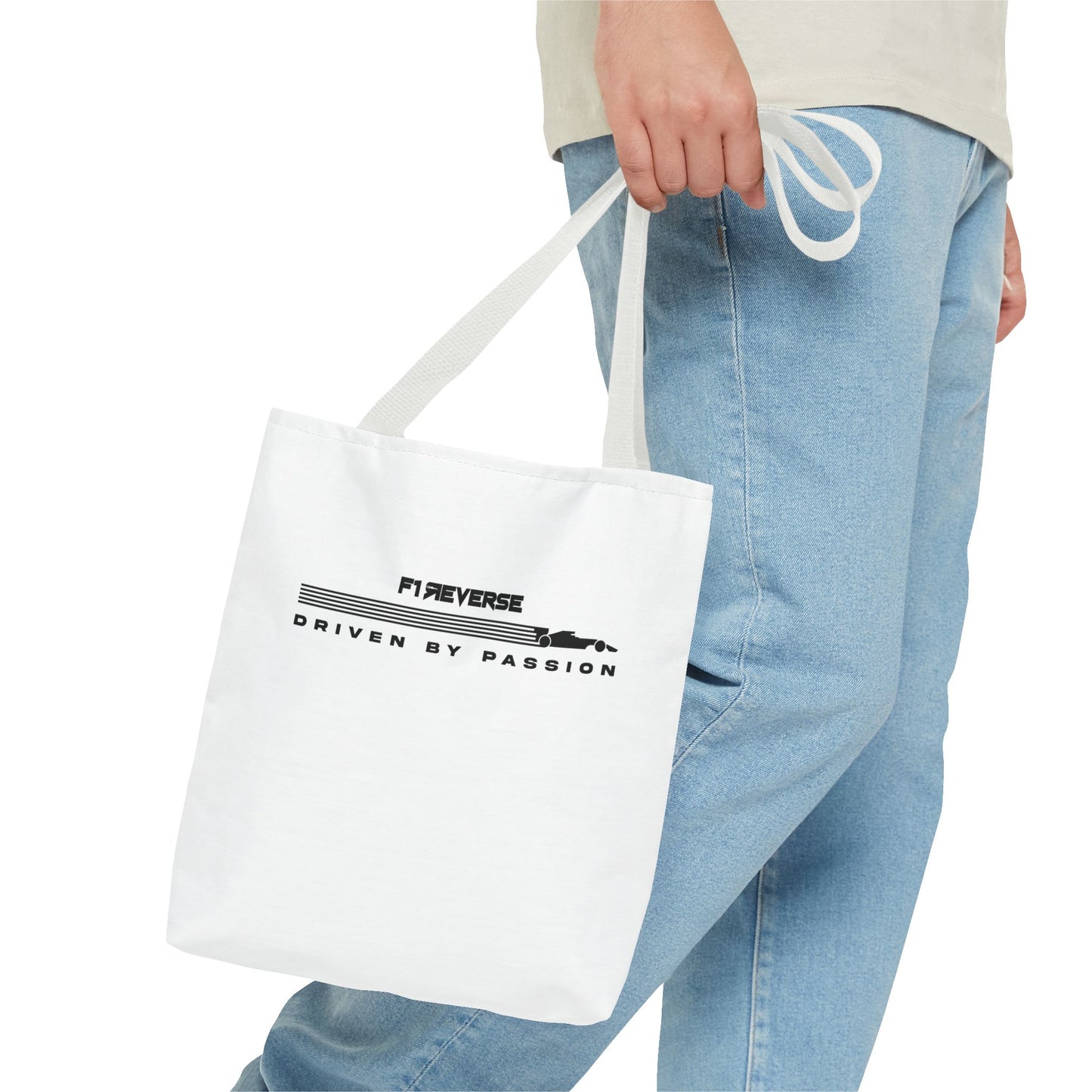 Driven by Passion - White Tote Bag