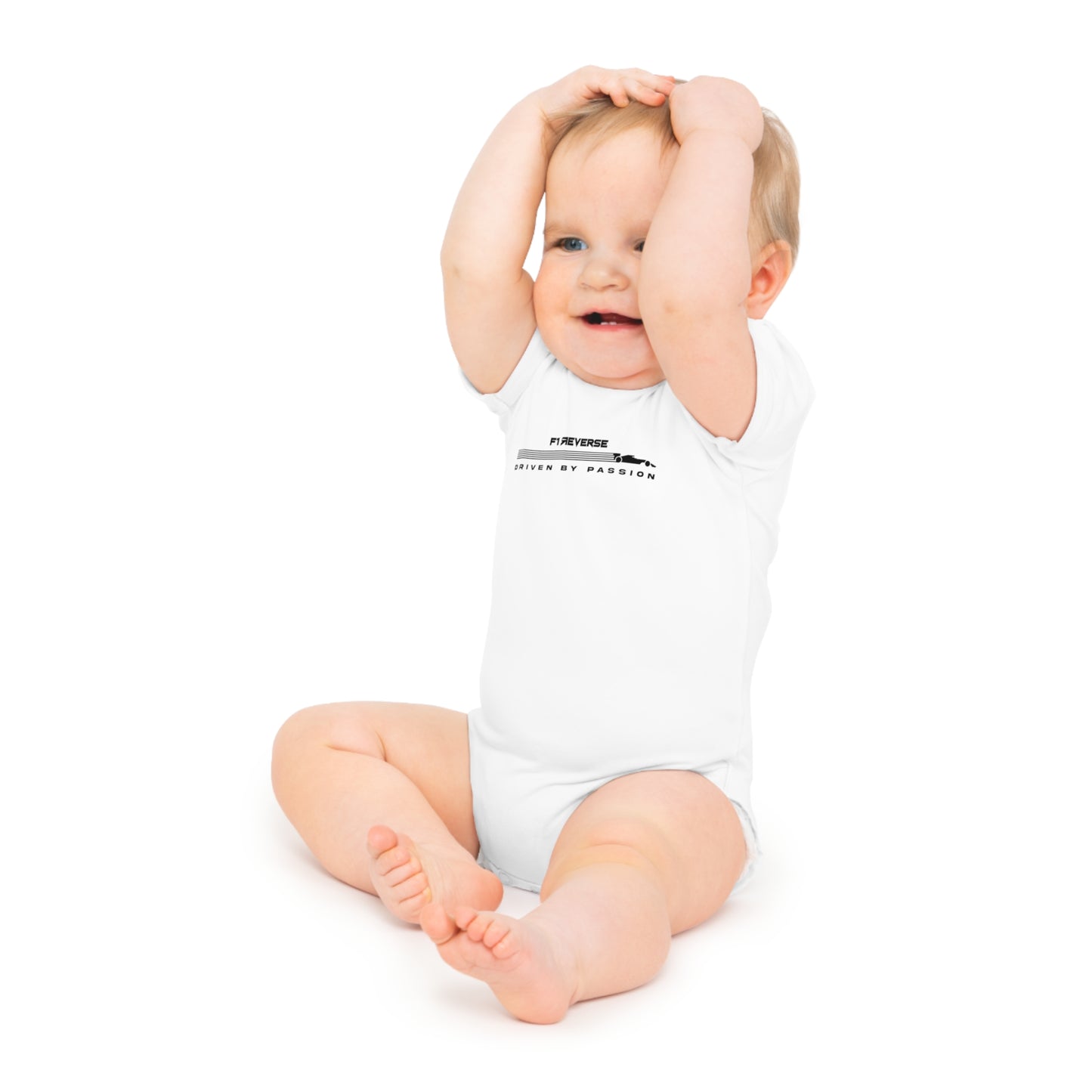 Driven by Passion - Baby Short Sleeve Bodysuit