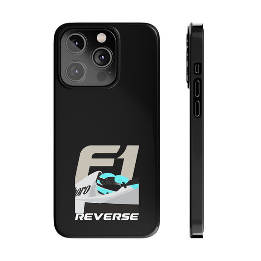 F1 Driver - Black Slim Phone Case