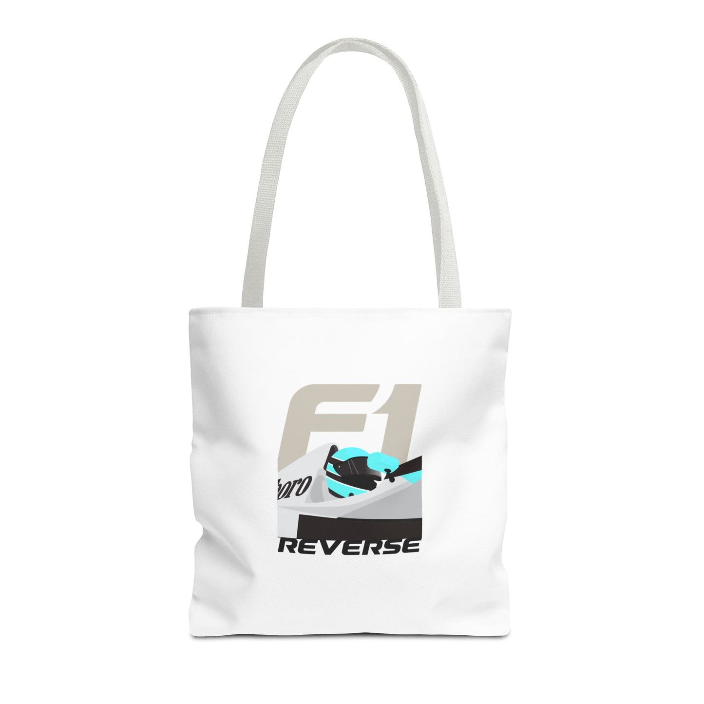 F1 Driver - White Tote Bag