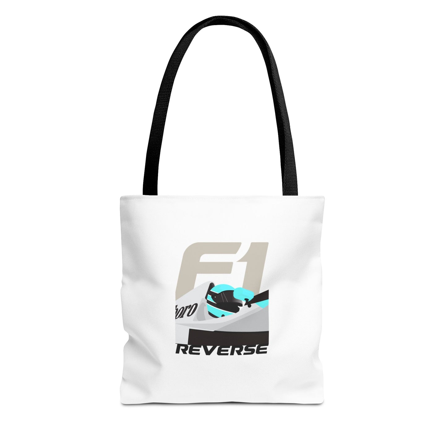 F1 Driver - White Tote Bag