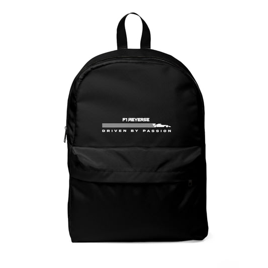 Driven by Passion - Black Unisex Classic Backpack