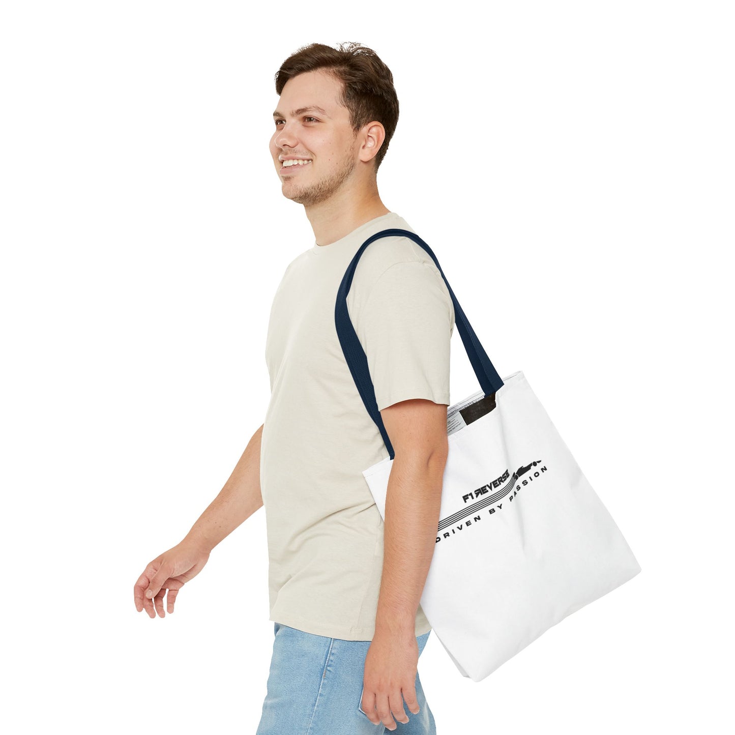 Driven by Passion - White Tote Bag