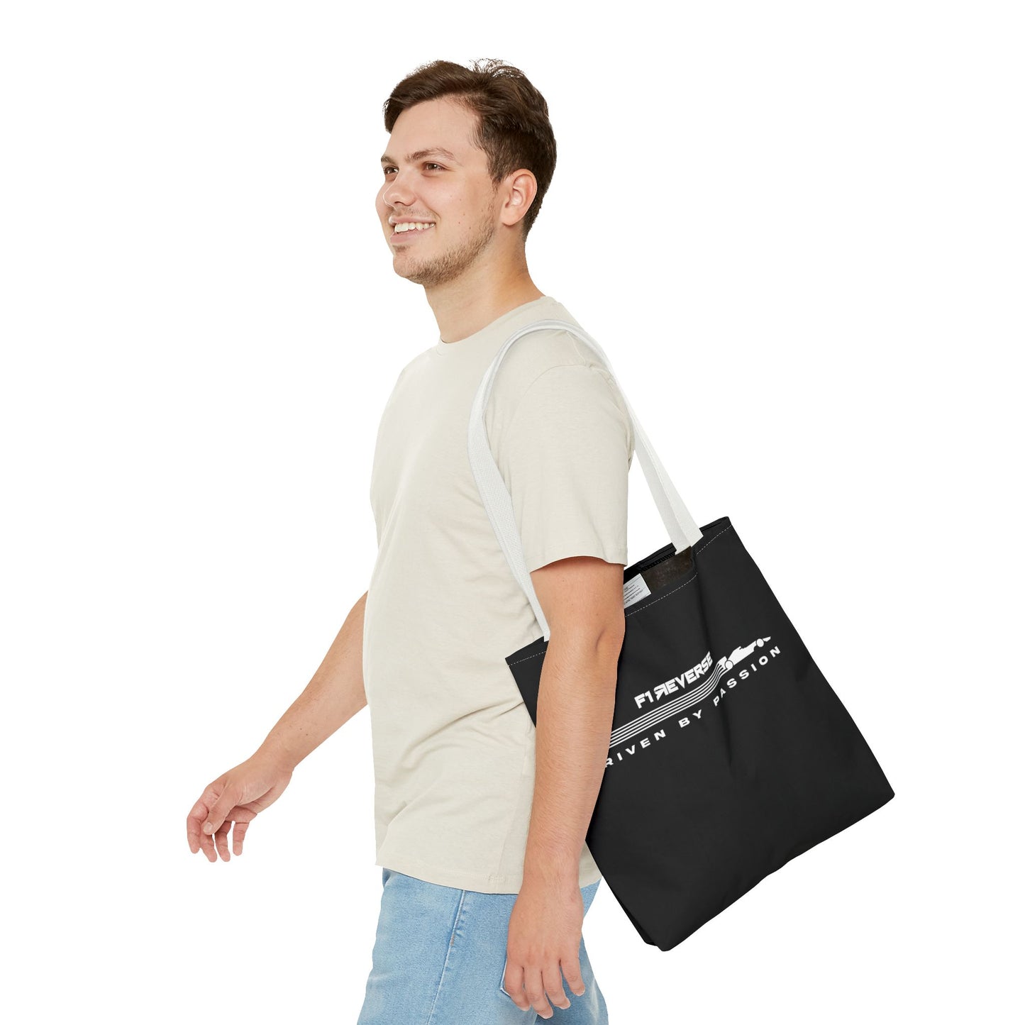 Driven by Passion - Black Tote Bag