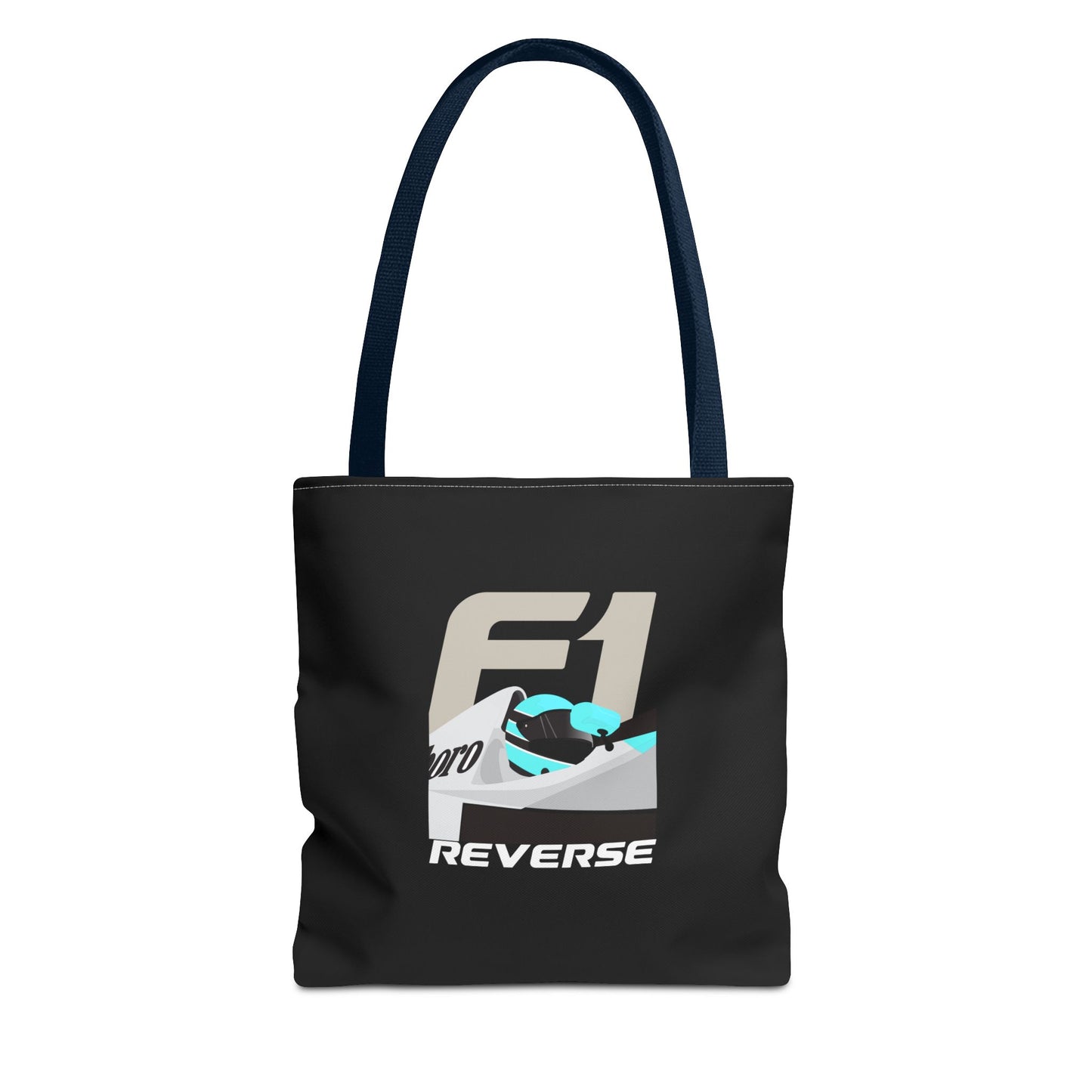 F1 Driver - Black Tote Bag