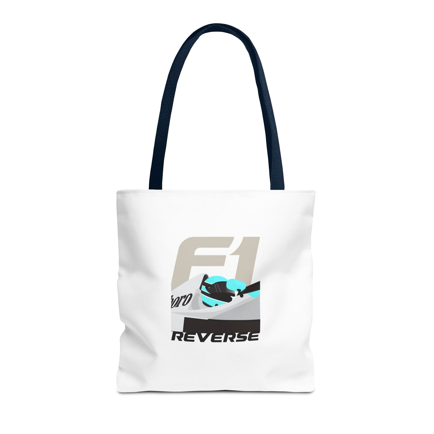 F1 Driver - White Tote Bag