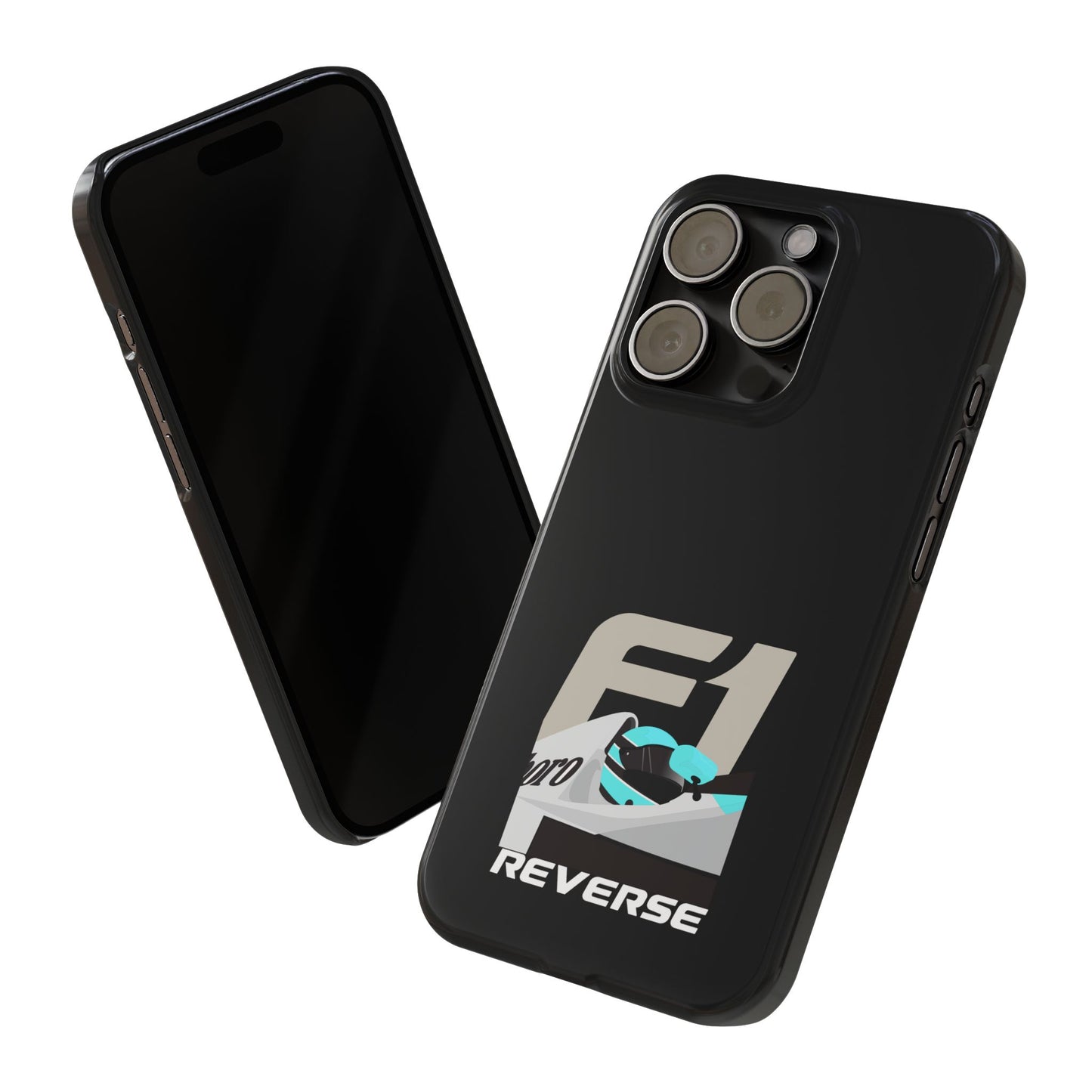 F1 Driver - Black Slim Phone Case