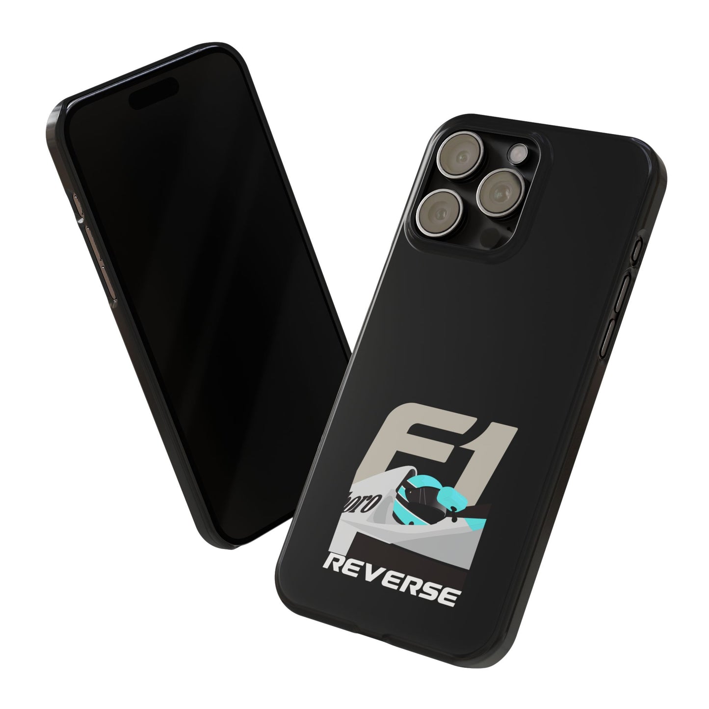 F1 Driver - Black Slim Phone Case