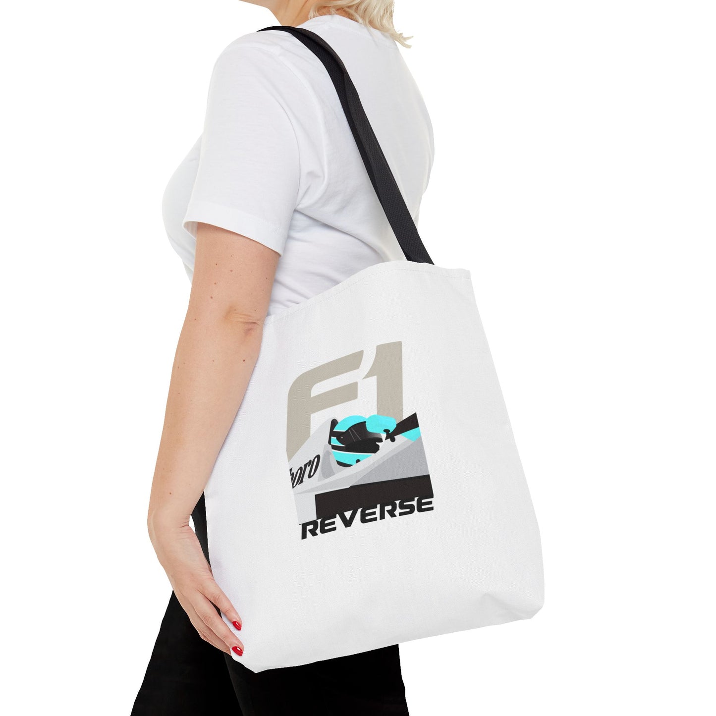 F1 Driver - White Tote Bag