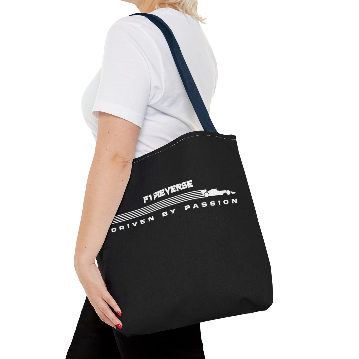 Driven by Passion - Black Tote Bag