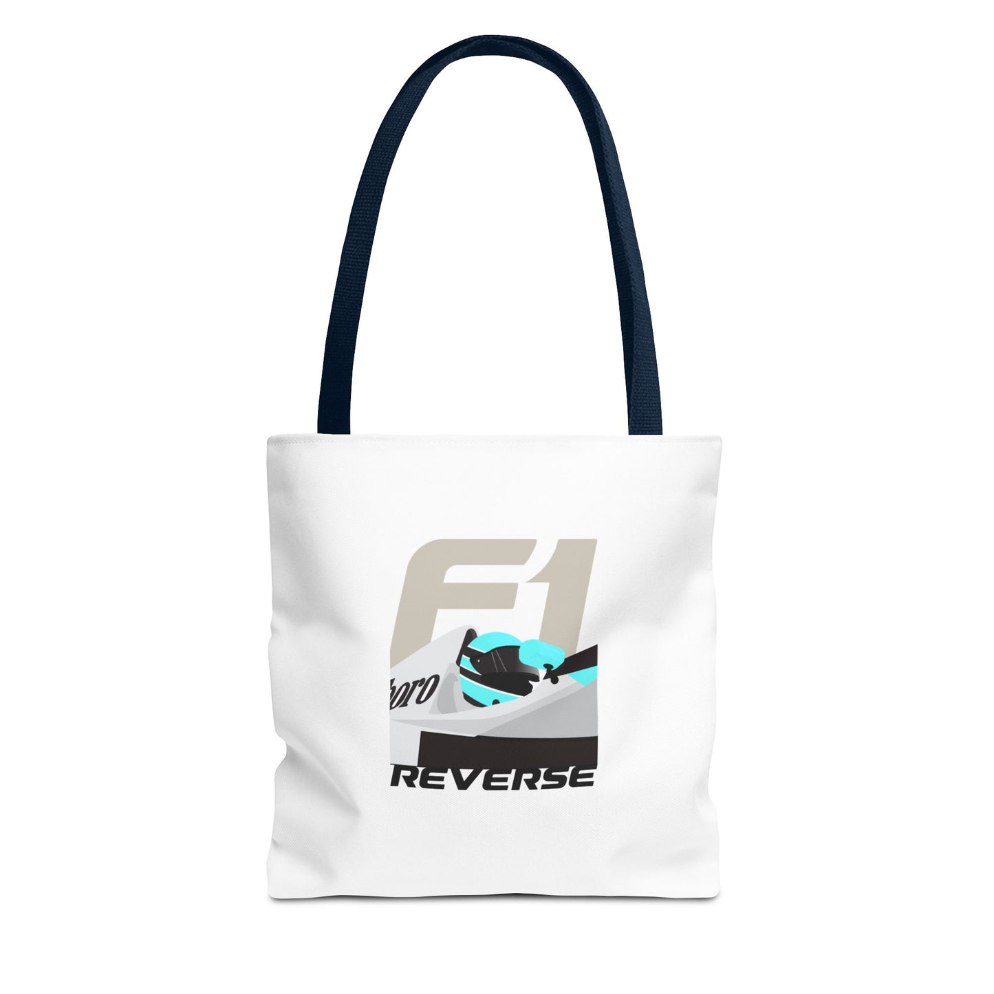 F1 Driver - White Tote Bag