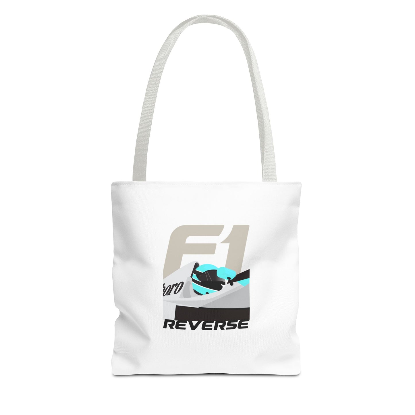 F1 Driver - White Tote Bag