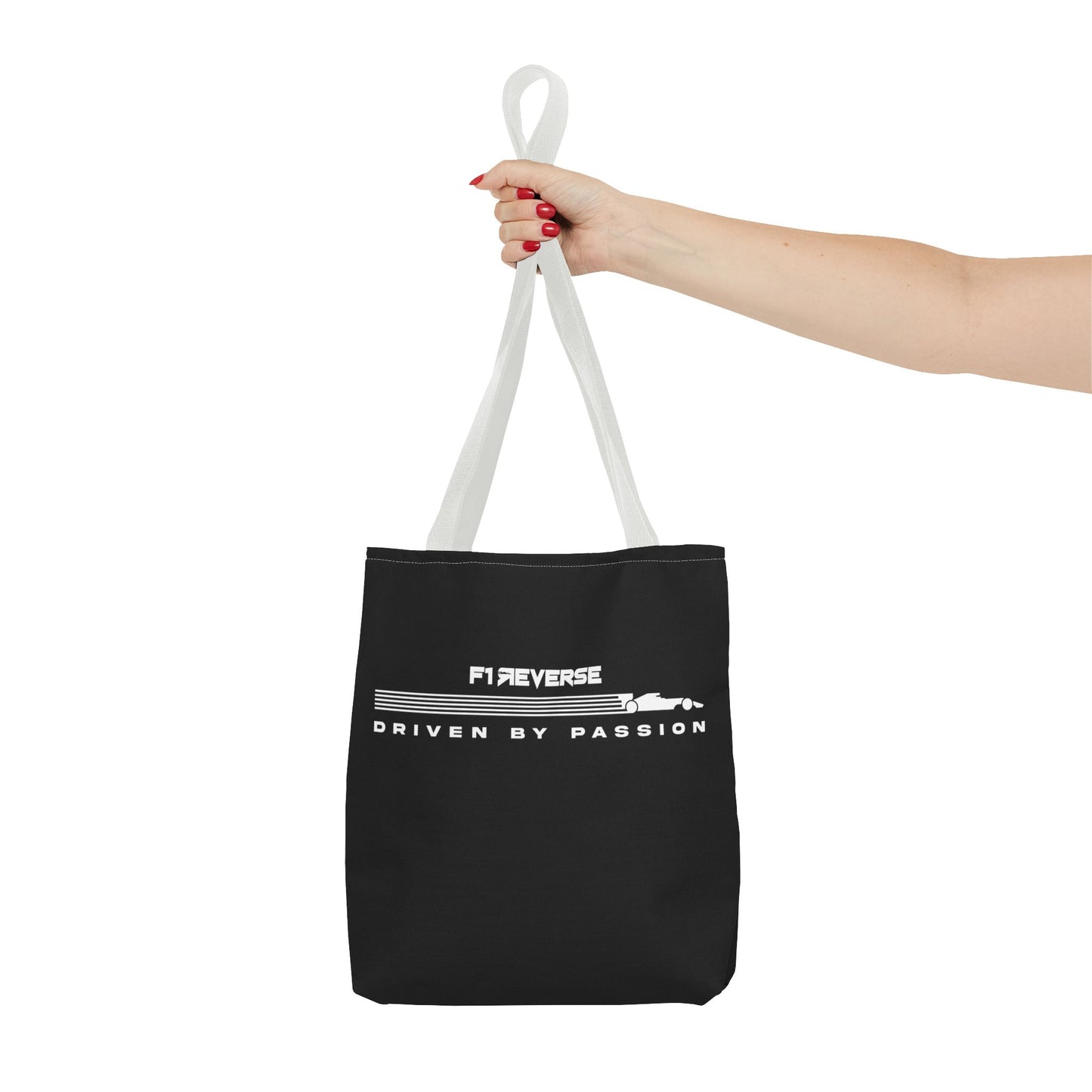 Driven by Passion - Black Tote Bag