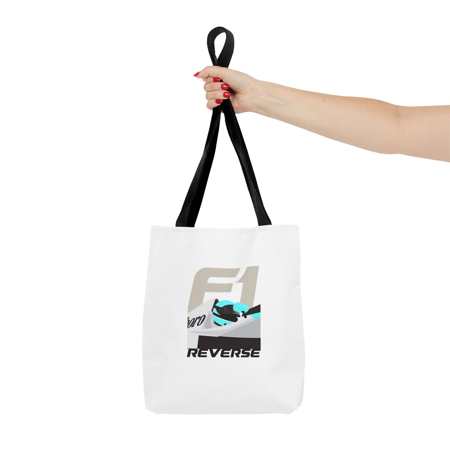 F1 Driver - White Tote Bag