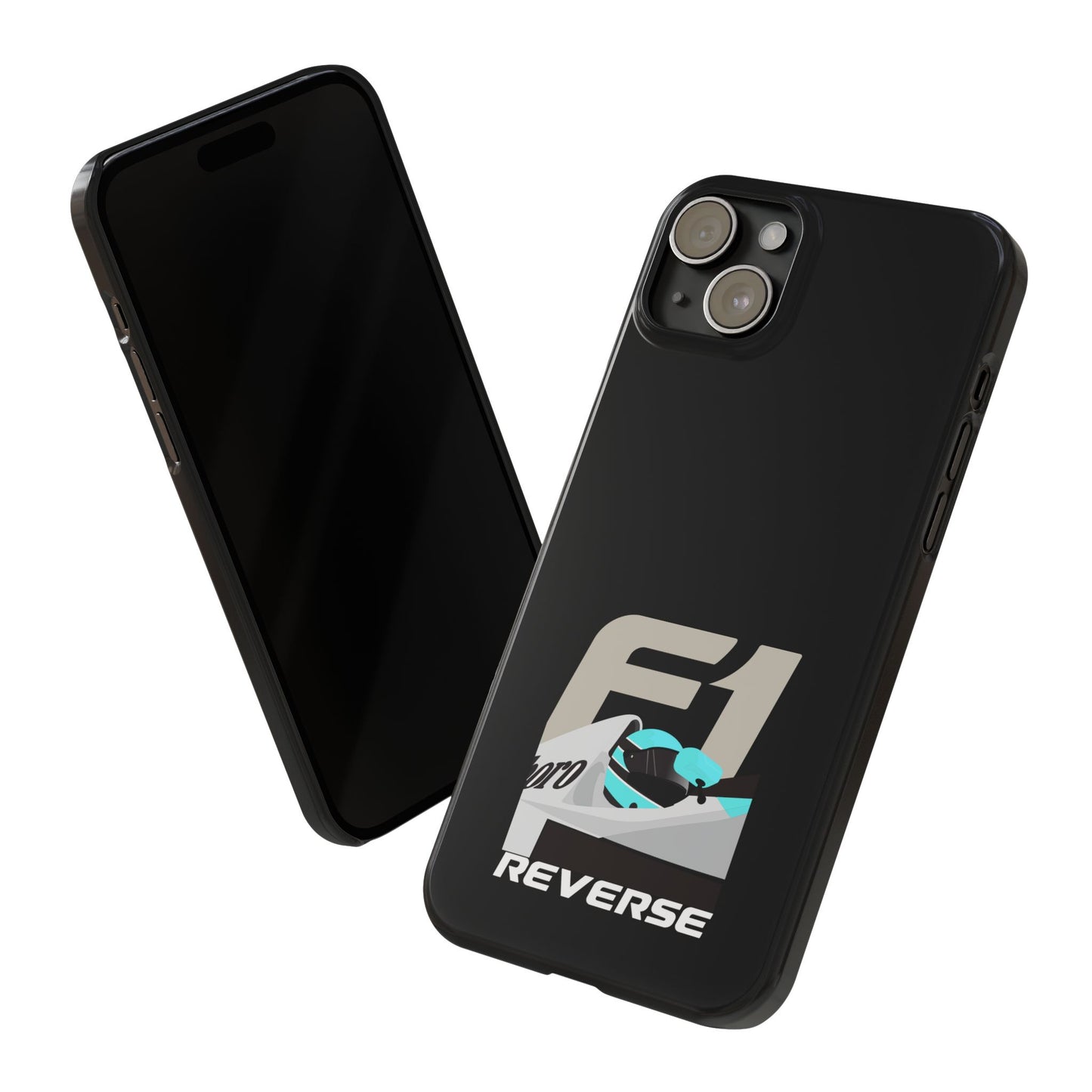 F1 Driver - Black Slim Phone Case