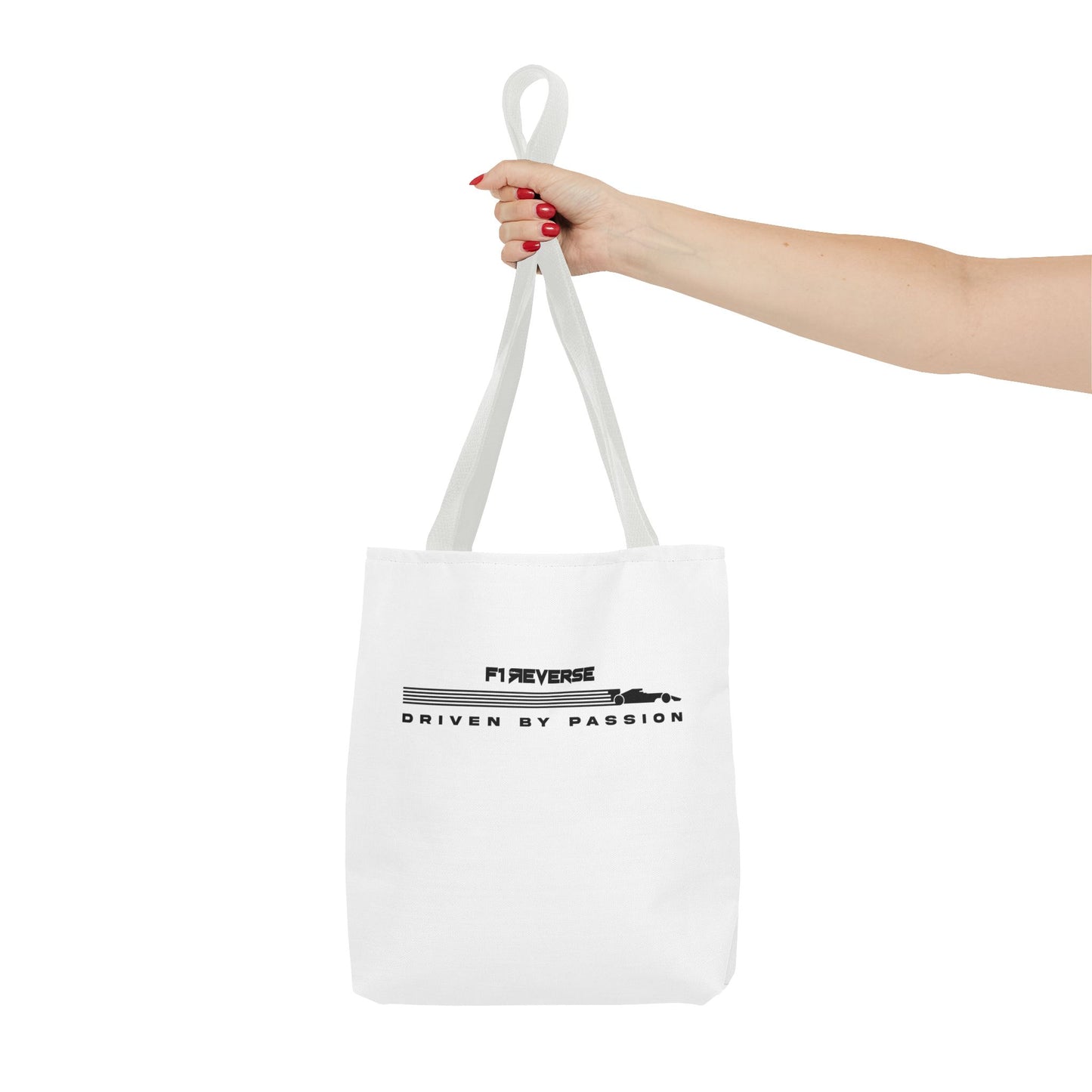 Driven by Passion - White Tote Bag