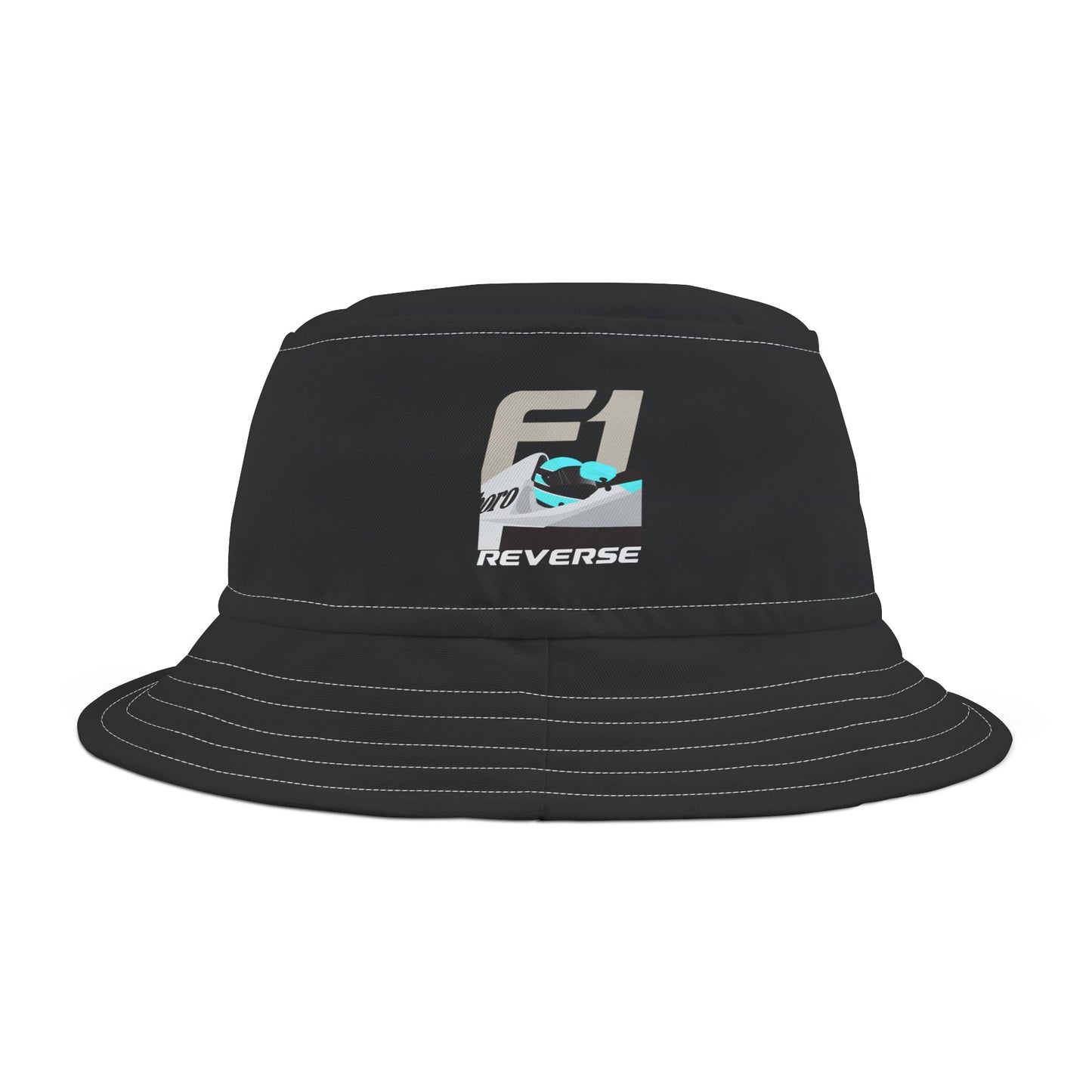 F1 Driver - Black Bucket Hat