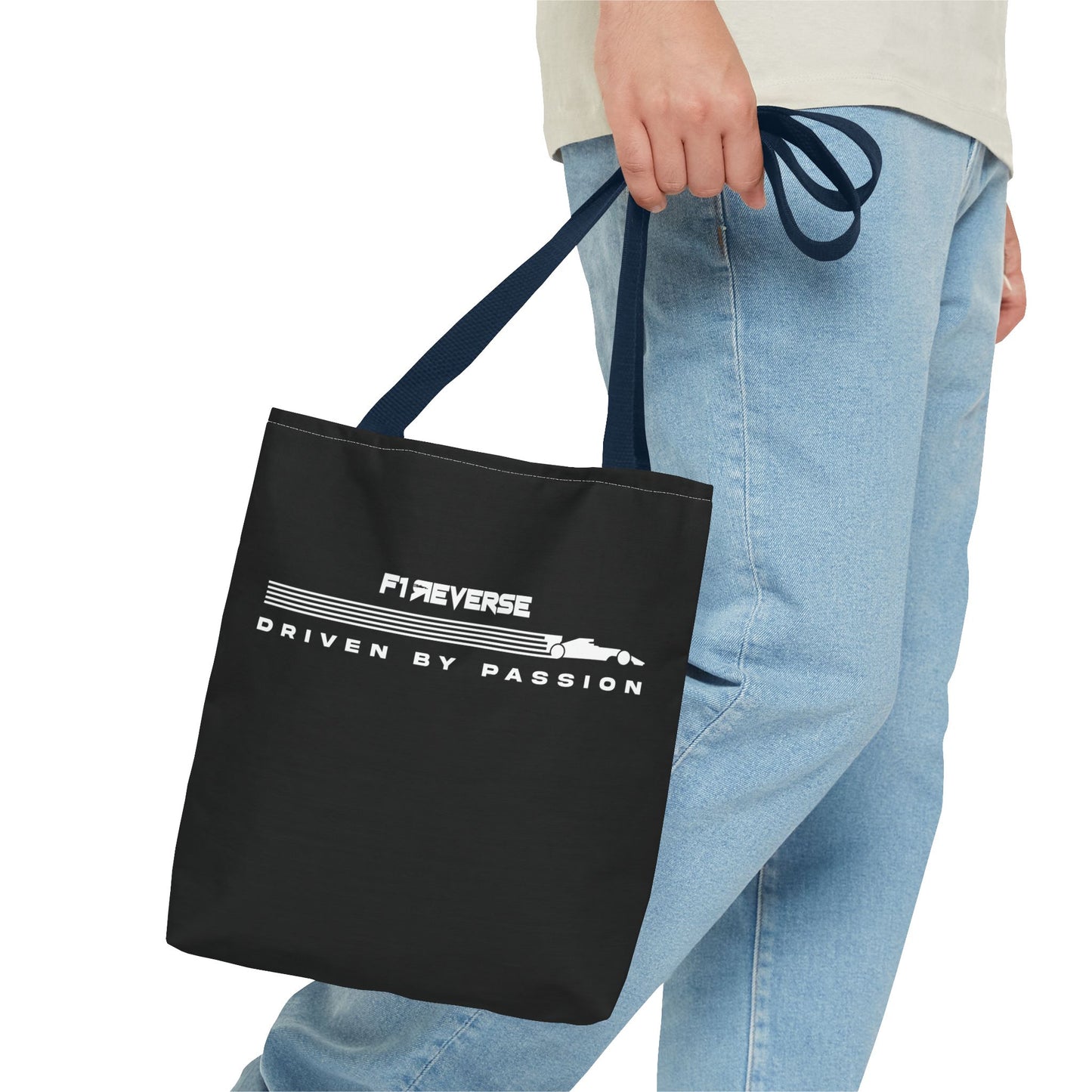 Driven by Passion - Black Tote Bag