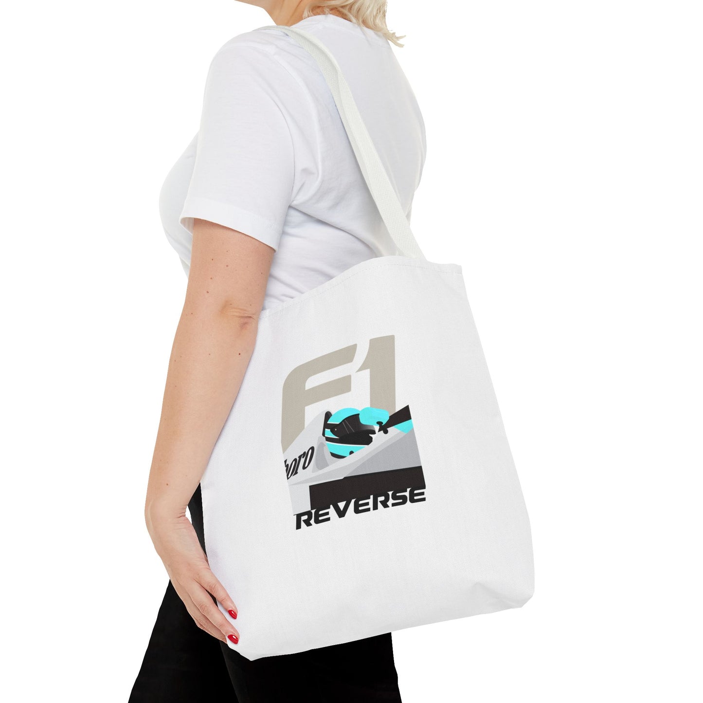 F1 Driver - White Tote Bag