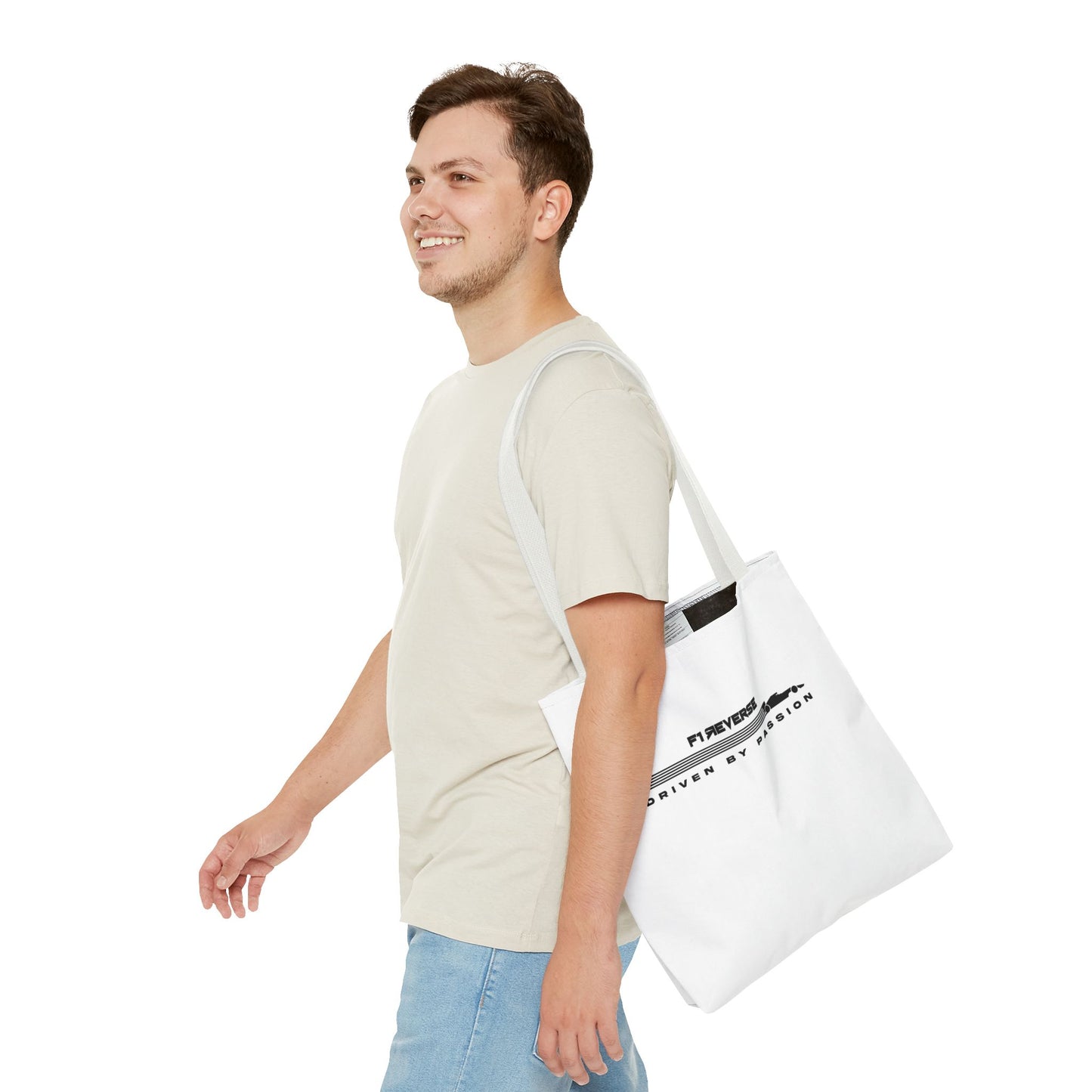 Driven by Passion - White Tote Bag