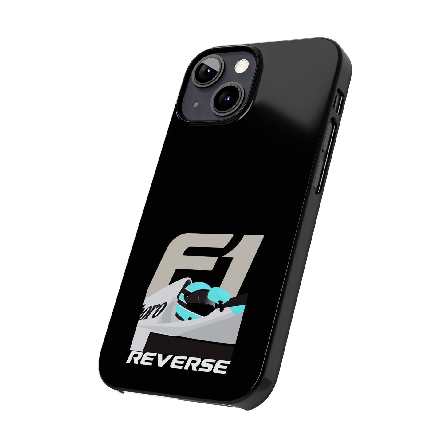 F1 Driver - Black Slim Phone Case