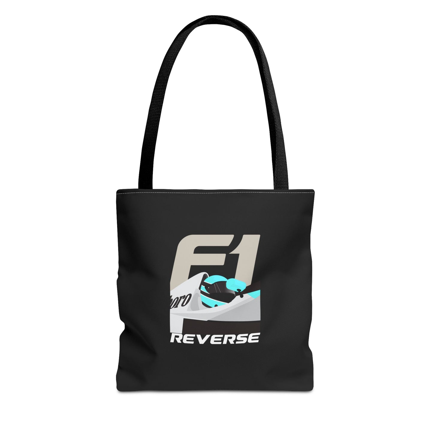 F1 Driver - Black Tote Bag