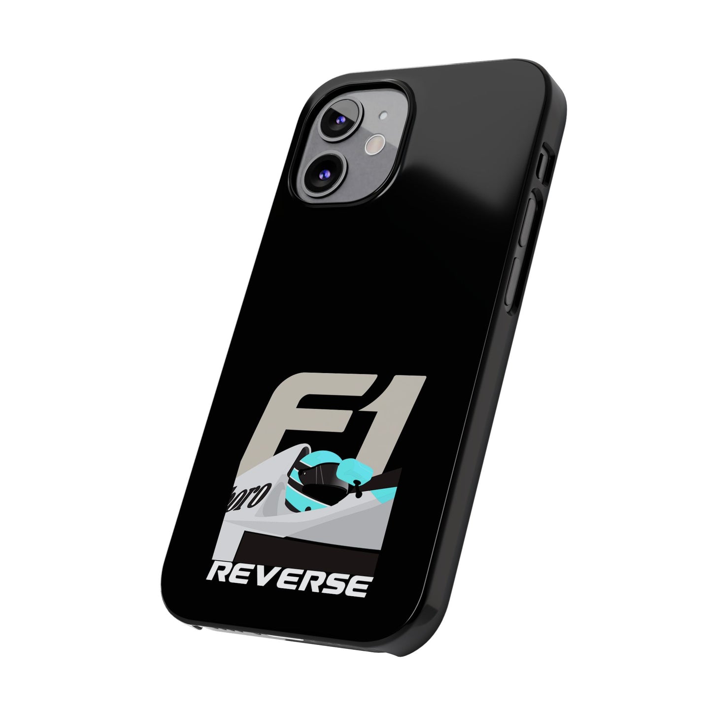 F1 Driver - Black Slim Phone Case