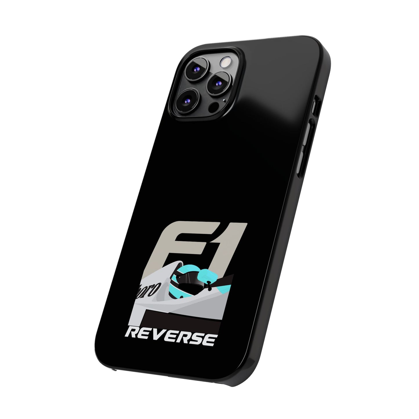 F1 Driver - Black Slim Phone Case